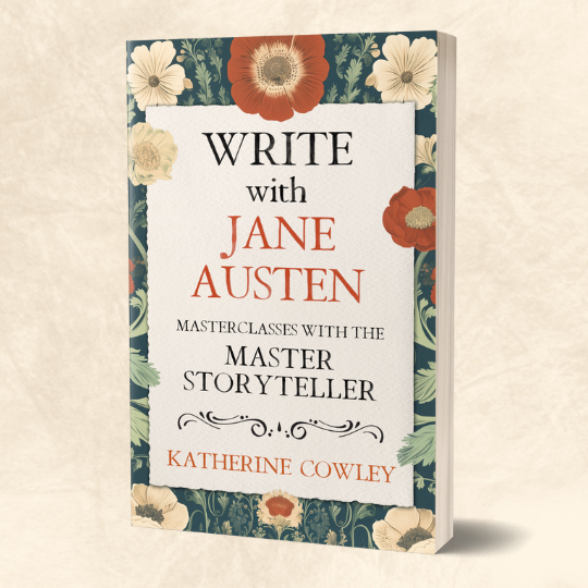 A 3D rendering of the book Write with Jane Austen: Masterclasses with the Master Storyteller